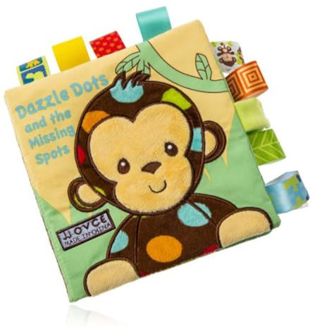 Babybuch Baby Stoffbuch Buch Spielzeug, Buggybuch aus Stoff mit Waldtier Motiven, stoffbuch fühlbuch knisterbuch Bilderbuch Stoffbücher Kinderwagen Neugeborene Spielzeug ab 0 3 6 Monate