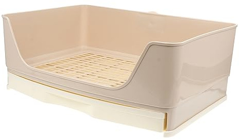 HANABASS Baño De Conejo Grande De Inodoro para Mascotas Pequeñas Bandeja Esquinera para Entrenamiento De Conejos Interior