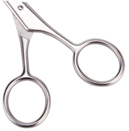 Cabilock Forbici per Barba e Baffi in Acciaio Inossidabile Set 2 Pezzi per Rifinitura Precisa Resistenti e Antiruggine per Uso Professionale e Domestico