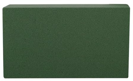 Schneidbarer Steckschaum – Blöcke 22,8 x 10,8 cm | Material für Blumenarrangements, ABS, Wasserspeicherung, nass und trocken, für Bastelprojekte, Dekoration, Hochzeiten, Geburtstage, Partys, Blumenstr