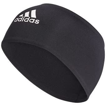 Adidas Fußball-Stirnband mit Totenkopf-Motiv