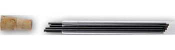 Kaweco Graphitminen 1,18 mm Schwarz HB 12 Stück I Ersatz-Bleistiftminen 1,18mm für Druckbleistift oder Drehbleistift I Graphite Pencil Leads 12 pcs 1.18mm Black I Grafit-Minen