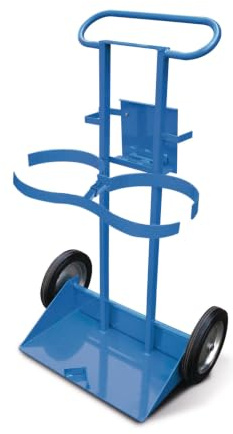 Schweißkraft Universal-Flaschenwagen für 2 x 10-20 l Flaschen