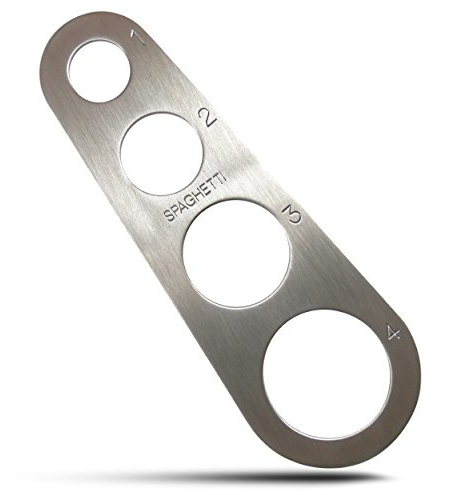 Delightly Spaghetti Measure Tool - Pasta Portion Control Gadgets - Stainless Steel Dishwasher Safe