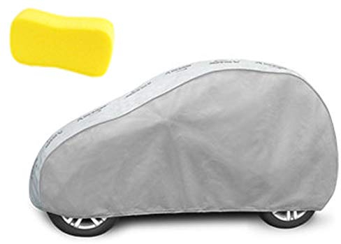 Blazusiak Z746550 Vollgarage für Smart Fortwo 42 451 Coupé 3-türer 01.07-: Wasserdichter Schutzbezug mit UV-Schutz und effektivem Frostschutz, passt perfekt für Auto