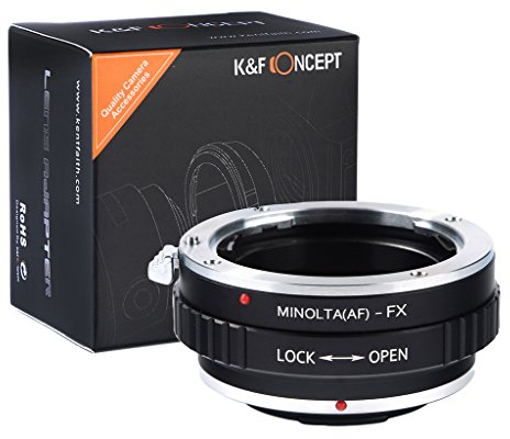 Adattatore per Montaggio da A a E Sony, Adattatore per Montaggio Obiettivo K&F Concept per Sony Alpha A-Mount e Minolta AF A-tipo MAF Mount Lens a Sony E Mount NEX Camera per NEX 7, NEX 5, NEX 5N, NEX 6, NEX 3N, A6000