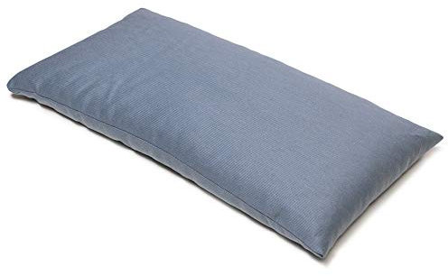 GIRAFFENLAND Bio-Buchweizenkissen 20x40cm mit Reißverschluss - Farbe grau - Kissen mit Bio Buchweizen