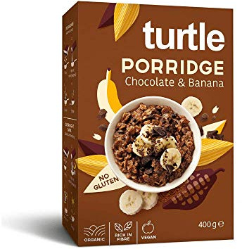 Bouillie de chocolat et de banane sans gluten BIO 400 g - TURTLE