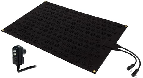 Freiflächenheizung Matte 60x90cm Treppe + Stromkabel 1,8m mit FI Schutzschalter
