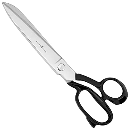 Schwertkrone Arbeitsschere Stoffschere Schneiderschere Nähschere für professionelles Handarbeiten (10 - 25 cm)