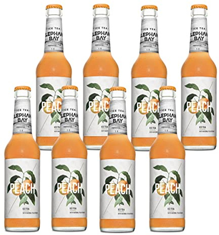Elephant Bay Ice Tea Peach 8 Flaschen je 0,33 incl. Mehrweg Pfand