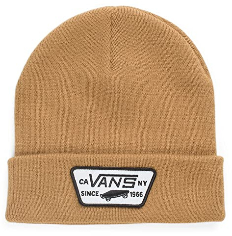 Vans, Unisex Milford Beanie (Bone Brown - One Size), Knochenbraun, Einheitsgröße