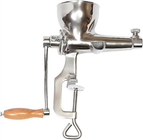extracteur de jus manuel Presse-agrumes manuel for herbe de blé, outil d'extraction de jus manuel en acier inoxydable for fruits, pommes, raisins, légumes, céleri, chou frisé, épinards