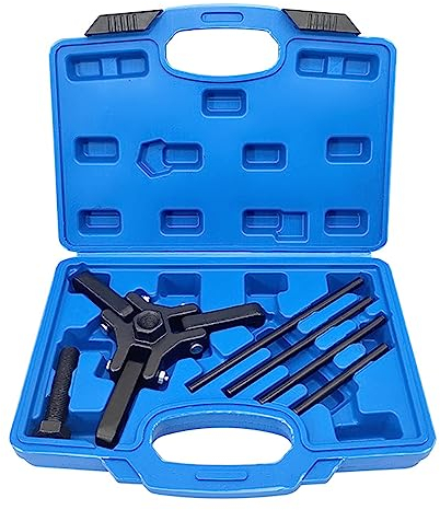 Harmonic Balancer-Abzieher, Harmonic Balancer-Abzieher, 3-Backen-Kurbelwellen-Riemenscheiben-Entfernungswerkzeug, Harmonic-Lenkrad-Abzieher-Set für 3/8-Zoll-Vierkantantriebe
