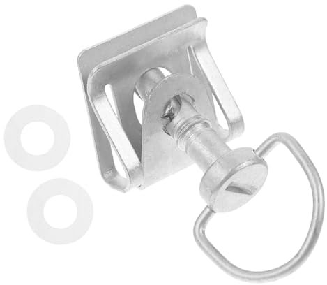 NIYANGLE 1 Set Base Targa Auto Bulloni Kit Per Auto Fissaggio Della Targa Kit Fissaggio Carenatura Fibbia Base Targa Fissaggio Universale Per Targa Auto Parti Automobilistiche Acciaio