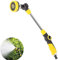 Watering Lance, Long Metal Spray Lance Garden Watering Wand 8 Adjustable Modes Spray Nozzle 180° Rotating for Hanging Basket Cleaning, Plants Watering, Car Washing, Pet Bathing 48cm
