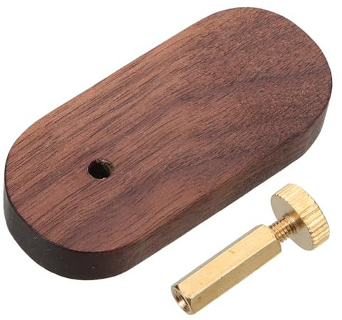 VILLCASE Glatter Runder Holzhalter Display-ständer Schilder-display- Für Das Mini-tag-display Im Geschäft