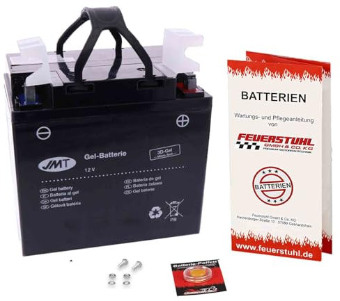 Gel Batterie für Moto Guzzi California Special Sport 1100, 2001-2002, wartungsfrei, einbaufertig (inkl. 7,50€ Pfand) 30Ah