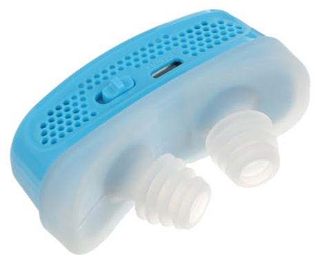 LOLIPPYY Dispositivo de Ayuda para Dormir Nasal Eléctrico Clip, Recargable ABS Reduce los Ronquidos y Purifica la Respiración