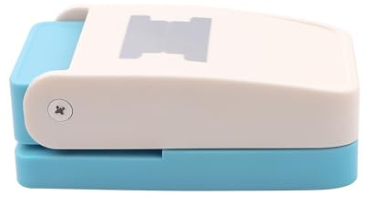 Perforatrice fai da te con linguette indicizzate, punzonatrice per etichette e fogli sfusi, per scrapbooking, diari, bibbia, schede di libri, quaderni, inserti per pianificatori e altri progetti