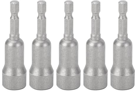 Respicefinem Flügelmutter-Schraubendreher-Bit, 4 mm Sechskantschaft aus Hartstahl für die effiziente Installation von Schrauben, Haken, Drähten in Haus und Werkstatt