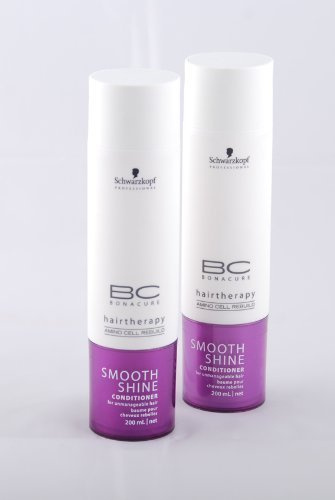 Schwarzkopf BC Smooth Shine Conditioner 200 ml 2er Set (2x200ml)
