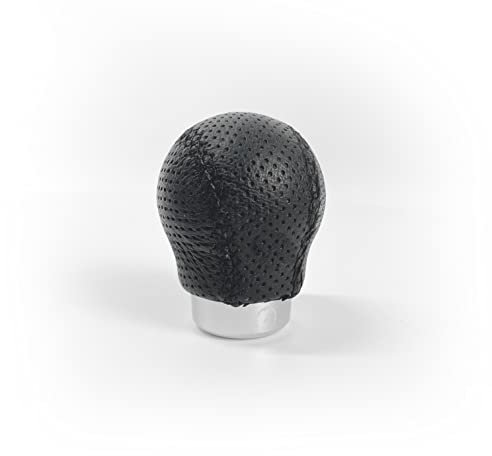 OCC MOTORSPORT POMMEAU DE LEVIER DE VITESSES ROND EN CUIR NOIR