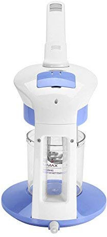 Piroscafo facciale per sauna facciale, umidificatore portatile a vapore ionico facciale nano, macchina per vapore ad ozono con spruzzo girevole a 360 ° per la cura della pelle pulizia profonda(EU)