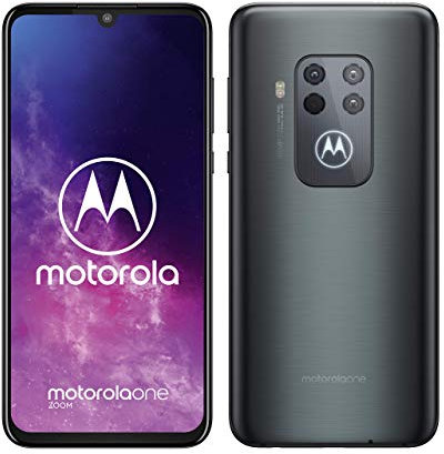 Motorola One Zoom 128GB/4GB, Android 9, Dual Sim, UK Smartphone, Electric Grey (Reconditionné)