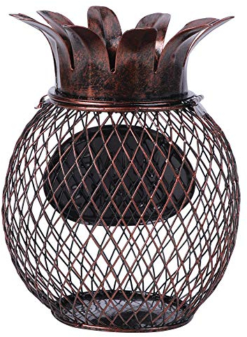 HERCHR Weinkorken Sammler, Ananas Geformt Barrel Cage Holder Sammler Dekorative Korken Aufbewahrungsbox Container Geschenk Vintage Spardose Münze Bank Für Haus, Büro, 11x15cm