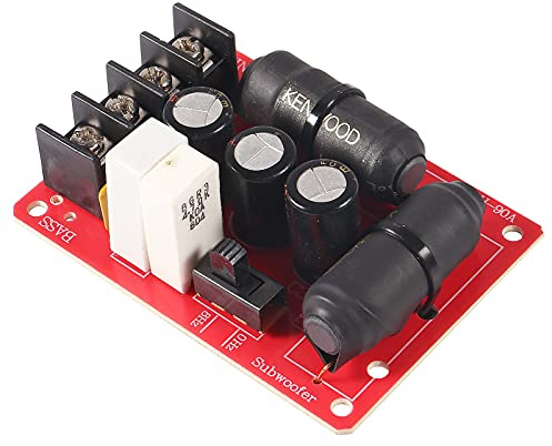 ACEIRMC 200W Pure Bass Subwoofer Second-Order Crossover Frequency Distributor Divider 2 Way Speaker Audio Crossover Filter (1pcs)