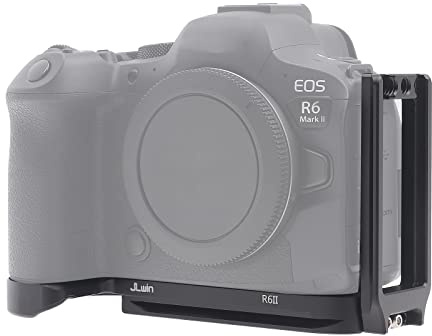 FOTGA Quick Release Plate L-Angle Vertical L-Bracket Plate for Canon EOS R6 Mark II Camera, Compatible with DJI Ronin RS2/RSC2/RS3/RS3 Pro/RS3 Mini Gimbal Stabiliser Arca Swiss Tripod