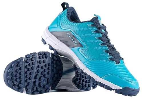 Grays Herren Flash 3.0 Hockeyschuhe Hockeyschuhe, blau, 45 EU