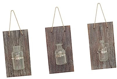 Kreative Stil und Glas Vintage Wandvase im Hydrokultur