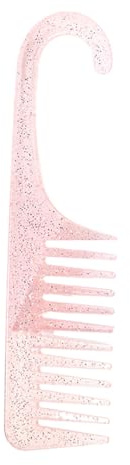 BAIRU Pettini professionali a denti larghi districanti pettini da doccia perfetti per capelli ricci secchi bagnati ottenere capelli lisci e spessi accessorio per capelli