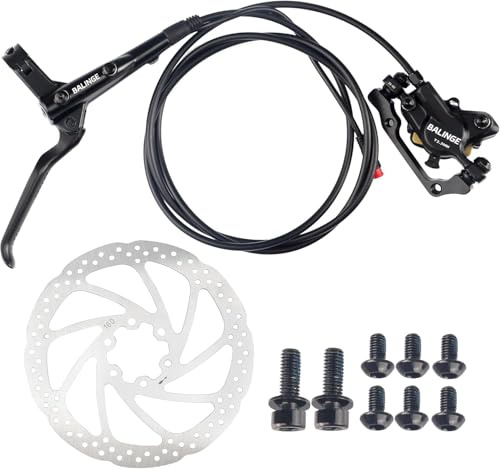 ZUKKA Hydraulisches Scheibenbremsen Hinten Rechts 1550mm-Getrennt mit EIN 160mm Bremsscheibe für MTB, E-Bike, Fettes Fahrrad