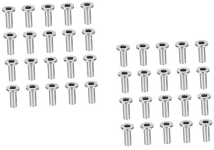 Angoily 100piezas Protector De Cable De Inoxidable Para Barandillas De Cubierta Para Proyectos De Cableado Interior y Exterior Incluye Broca Dorada
