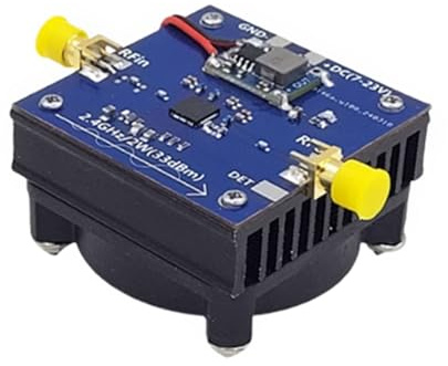 FX16GA55 2.4Ghz Remote Frequency Amplifier Circuit Board High Frequency Enhances Images Transmission Electronic Engineering Prototyping Components