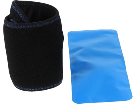 LOORGVEL Gel Eisbeutel Handgelenk Kühlpack mit Gurten Atmungsaktive Kältekompresse für Handgelenk Arm und Knie Wiederverwendbar Sportverletzungen Kühlung für Tänzer und Athleten