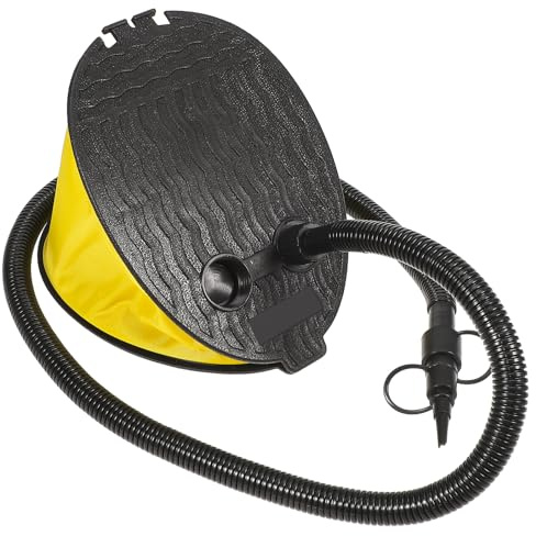 TOYANDONA Blasebalg Fußpumpe Adapter Luftbett Pumpe Fußluftpumpe für Luftmatratze Camping Yogamatte Aufblasbares Luftkissen Schnell und Tragbar