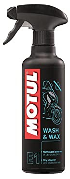 Motul Mccare E1 Wash & Wax Trockenreiniger Reiniger + Pflege 102996 400Ml