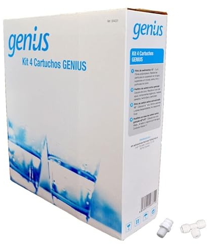 ATH - Kit 4 Cartuchos Genius Recambios Osmosis - Original