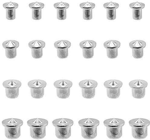 Litoexpe 24 Pieces Dowel and Tenon Center Transfer Plugs, Doweling Centering Pins for Woodworking, 1/4, 5/16, 3/8, 1/2