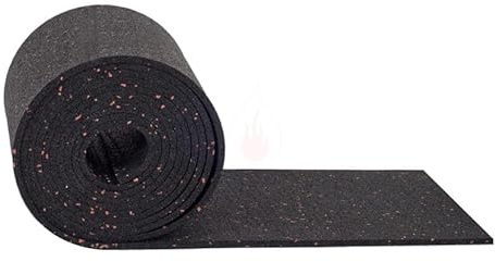 notlok Safety Work - Esterilla Antideslizante para Transporte [ 10 m x 250 mm x 3 mm ] | Esterilla Protectora en Rollo | Rollo de Almohadillas de terraza, Alfombrilla de Goma, Lavadora, granulado de