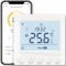 MOES Thermostat Connecté WiFi Chauffage au Sol Électrique, Calendrier et Télécommande sans Hub, Compatible avec Alexa, Google Home 16A,Blanc