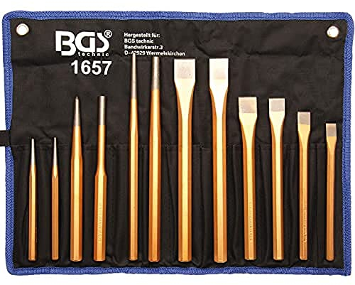 BGS 1657 | Splintentreiber-/ Meissel-/ Körner-Satz | 12-tlg.