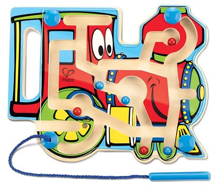 Choo Choo Tracks - Wooden Train Magnetic Maze