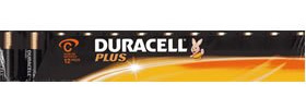 Duracell Plus Power C, confezione da 12