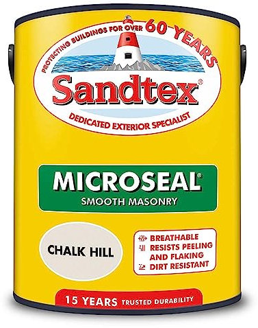 Sandtex Ultra Smooth Masonry Paint 5 Litre Stock Colours - Chalk Hill