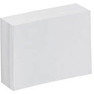 Office Line Karteikarten, weiß, 190 g, DIN A5, 100 Stück, blanko, Art.Nr.: 770279